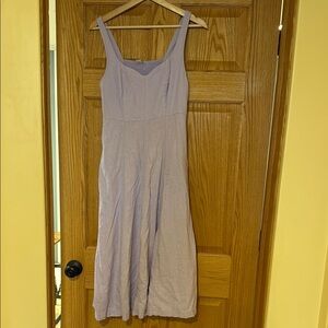 Lavender Sleeveless midi Dress